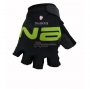 2020 Nalini Short Finger Gloves Black Green (2)